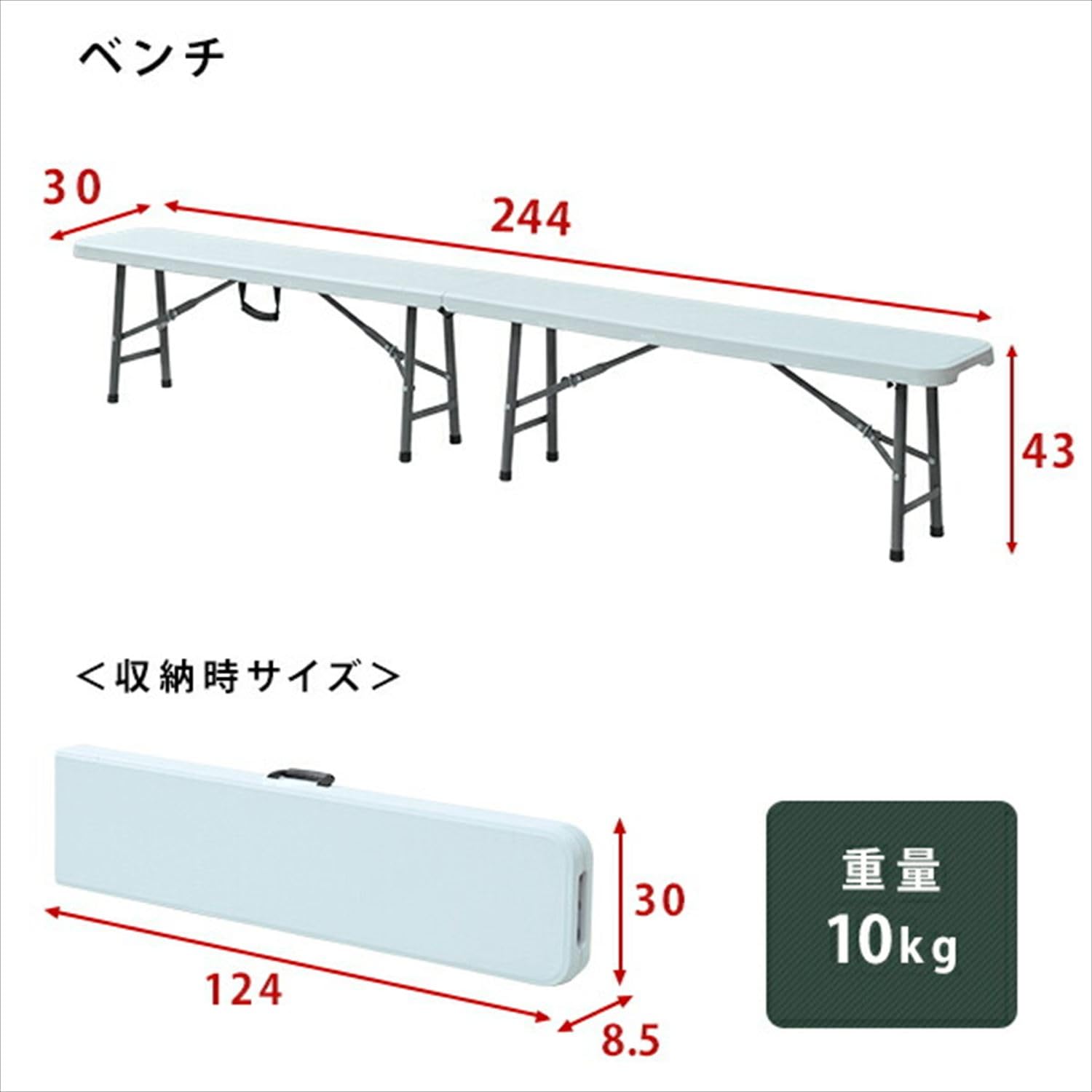 Amazon.co.jp: [山善] ガーデンマスター 折りたたみ アウトドア